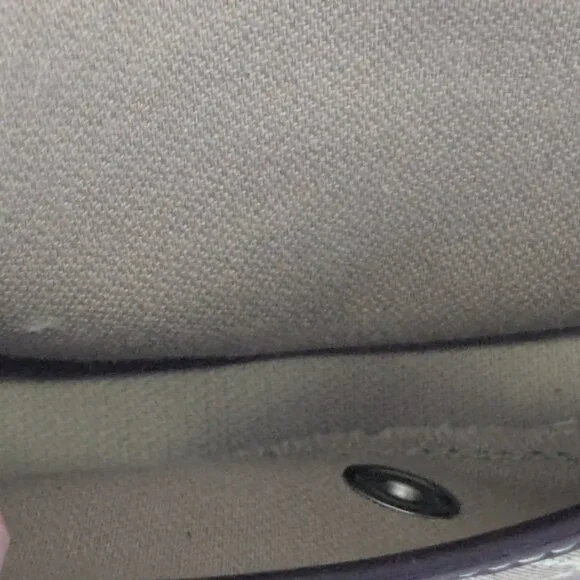 DOONEY & BOURKE Signature Canvas Leather Wristlet Brown & Tan - Picture 6 of 7